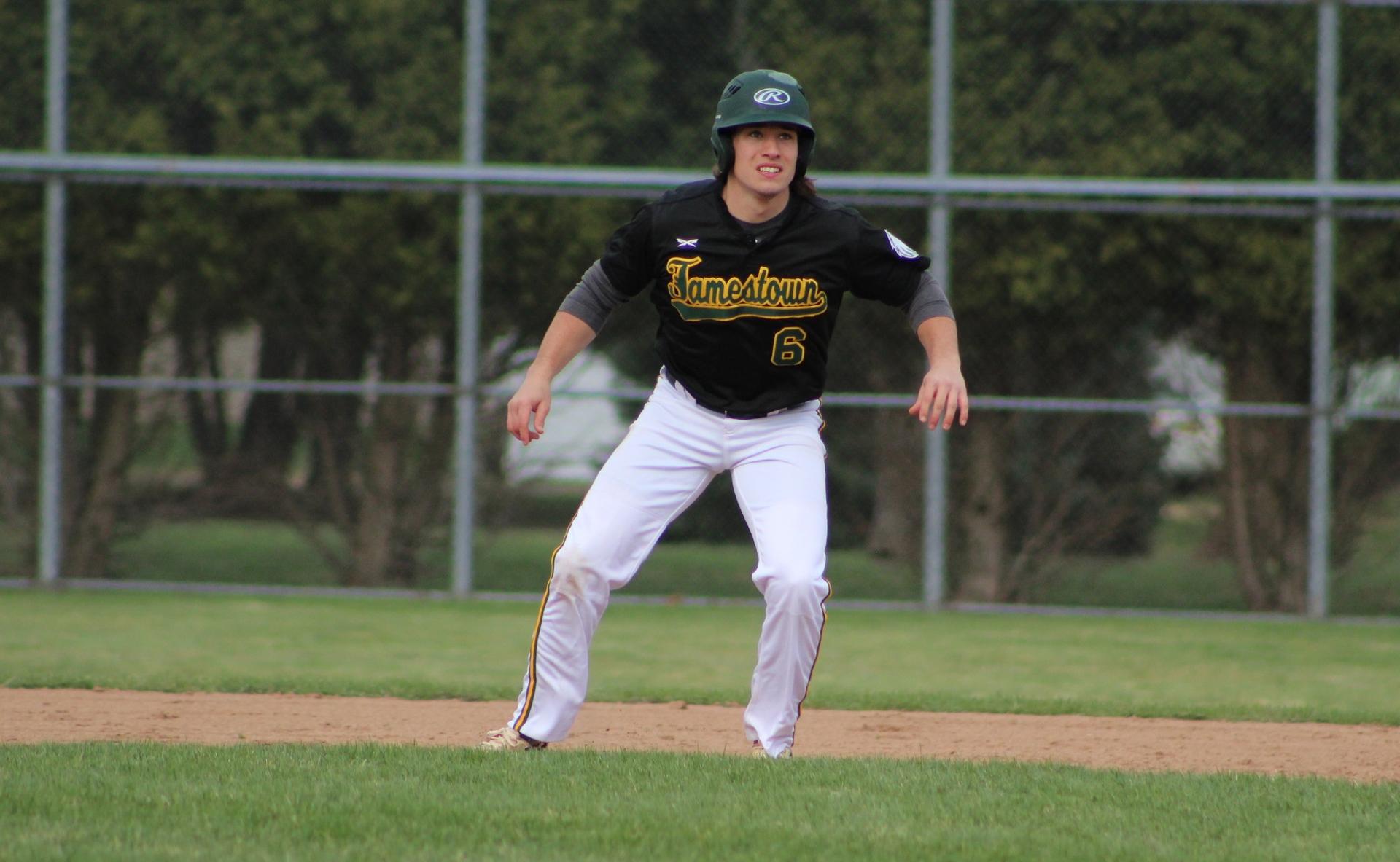 Hennessy Has Four Extra Base Hits as the Jayhawks Drop Two to the Tribunes