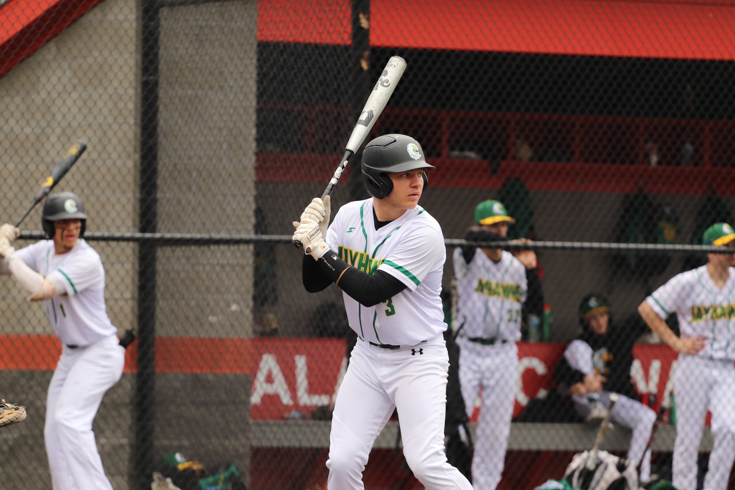 Nate Johnson Collects Three Hits In Game One; Jayhawks Drop Two To Onondaga CC