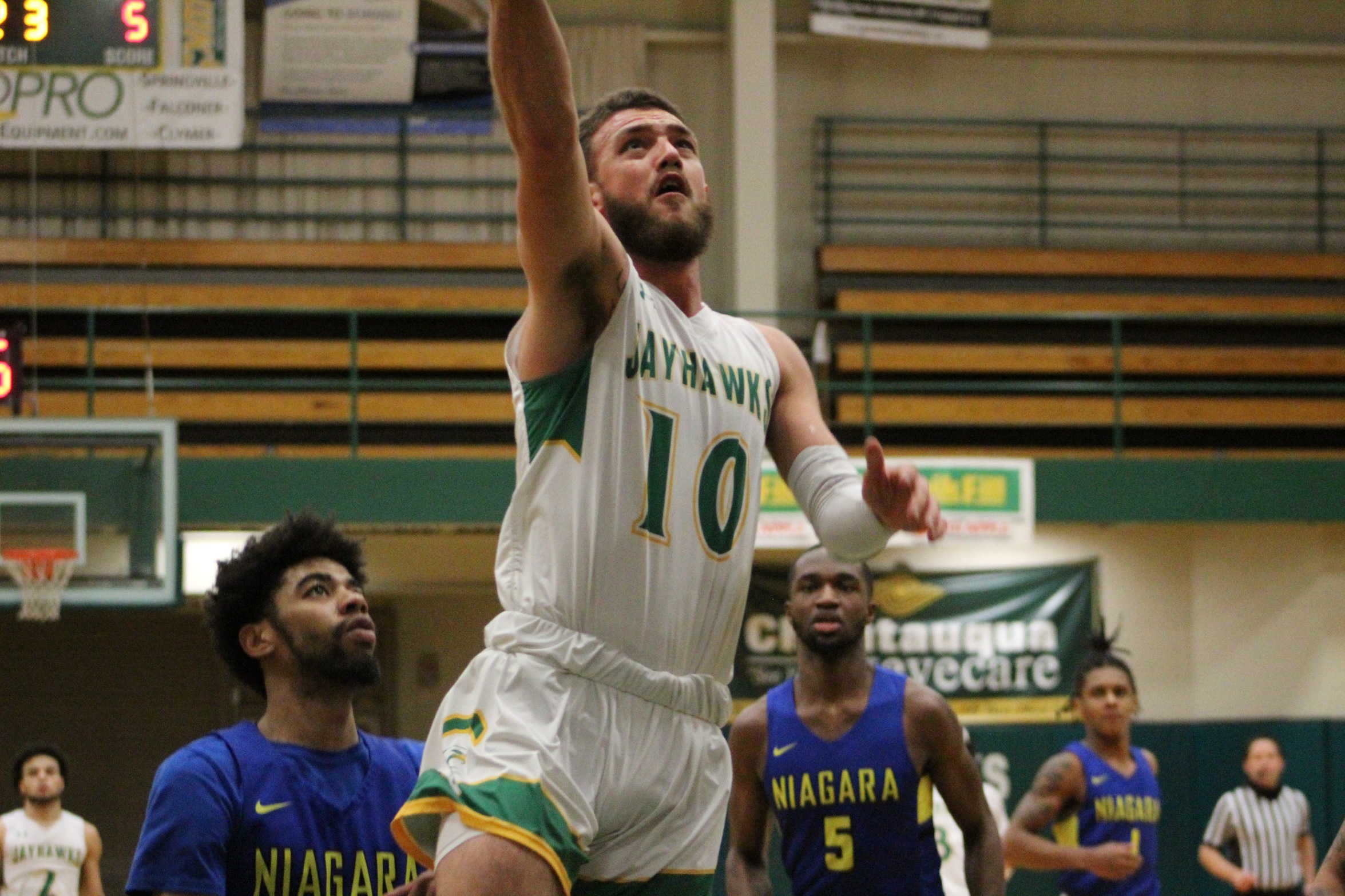 Five Players Score Double-Digits as the Jayhawks Fall to NCCC
