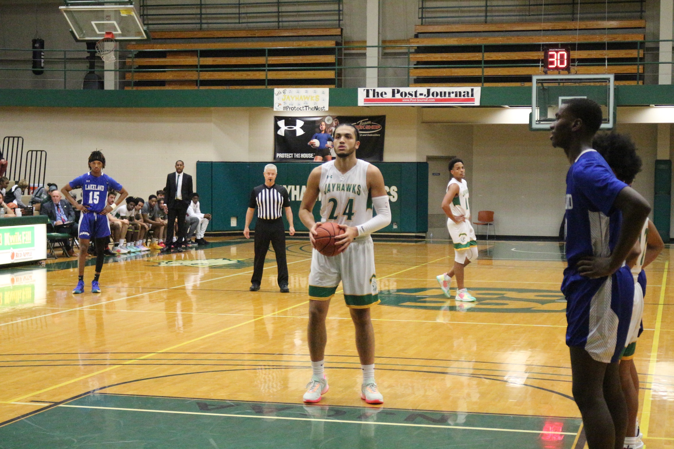 Jayhawks Fall to Lorain County On The Road