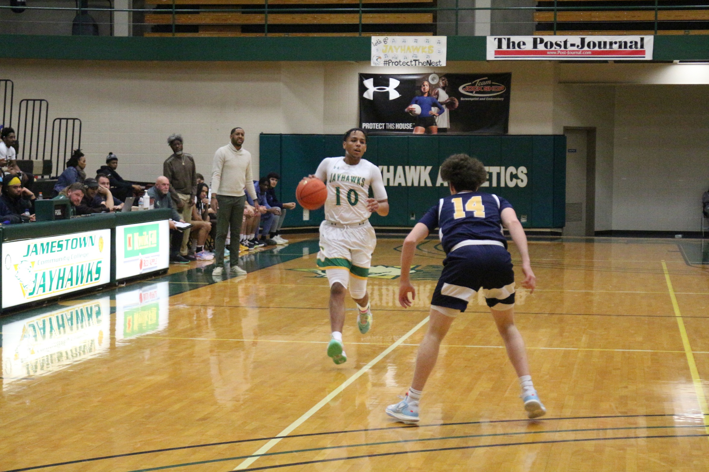 Jayhawks Hold-Off Catamounts