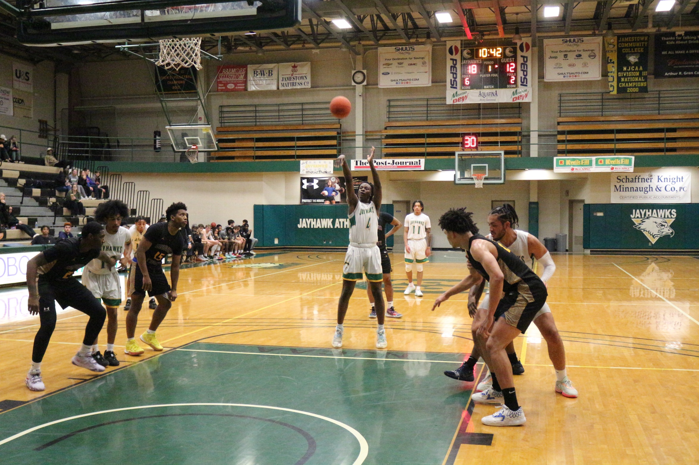 Jayhawks Tripped-Up By No. 4 Niagara County CC
