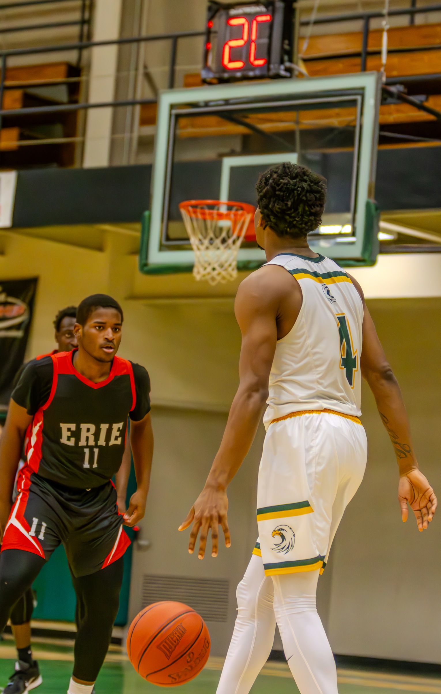 Jayhawk Men Drop Road Contest at CCBC