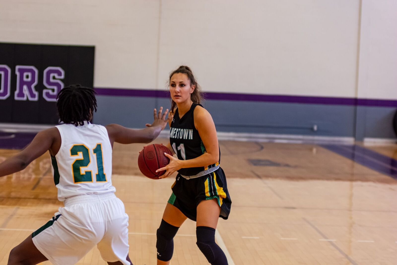 Jayhawks drop a pair of games at the Montgomery College Tip-Off Classic