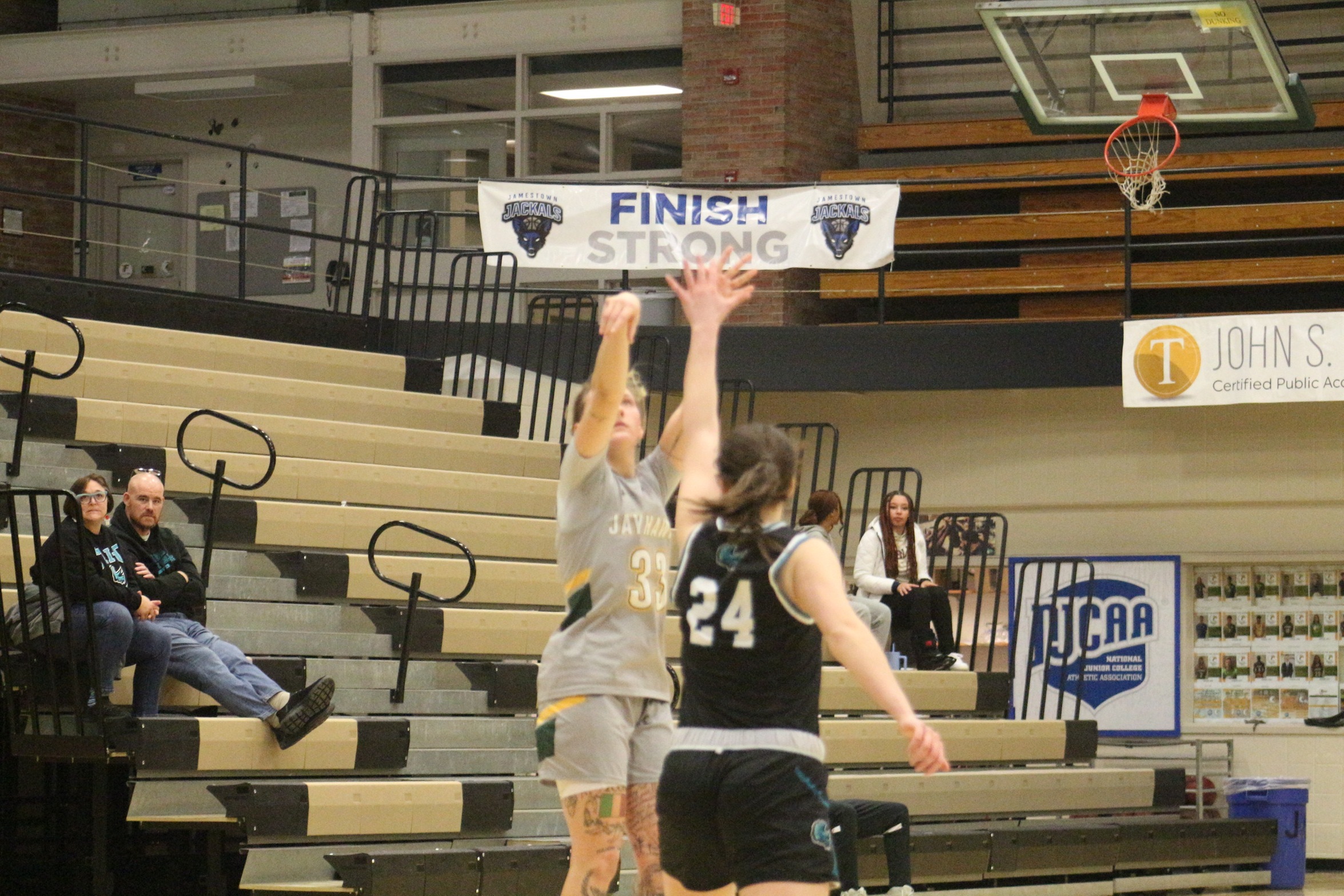 JCC Cages Kats in League Opening Win