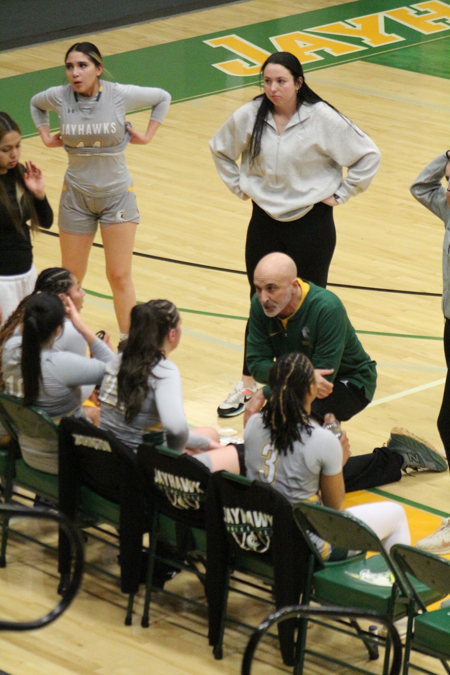 Jayhawks Fall Behind Early, Can't Fight Out of Deficit at CCBC